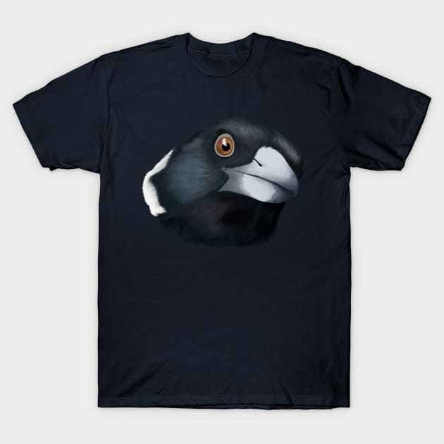 Magpie Face T-Shirt by DILLIGAFM8